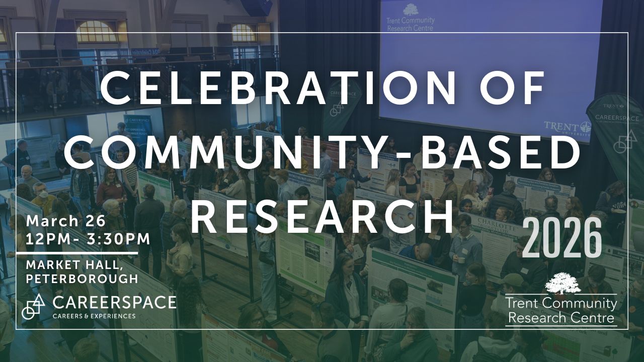 Market Hall Centre with poster presentations. Event details as follows.