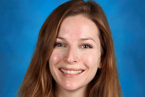 Woman smiling at camera