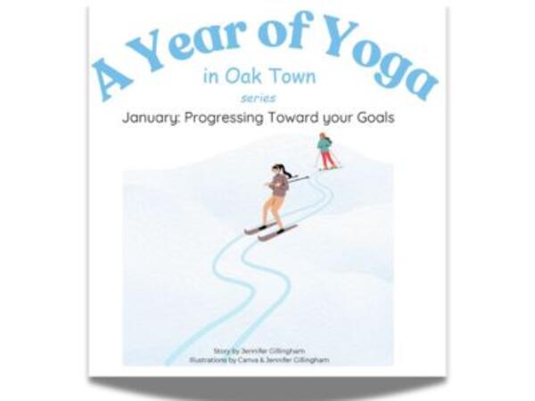 Book Cover: A Year of Yoga
