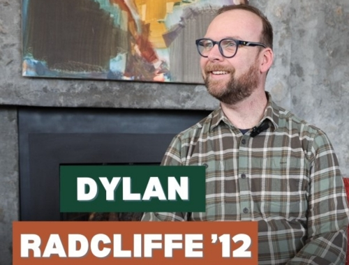Dylan Radcliffe looks left 