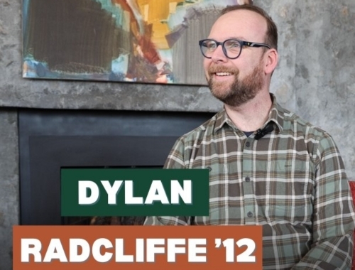 Dylan Radcliffe looks left 