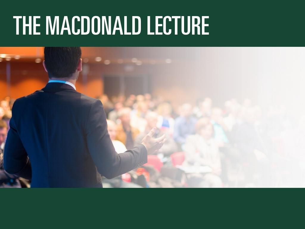 Speaker talking to audience