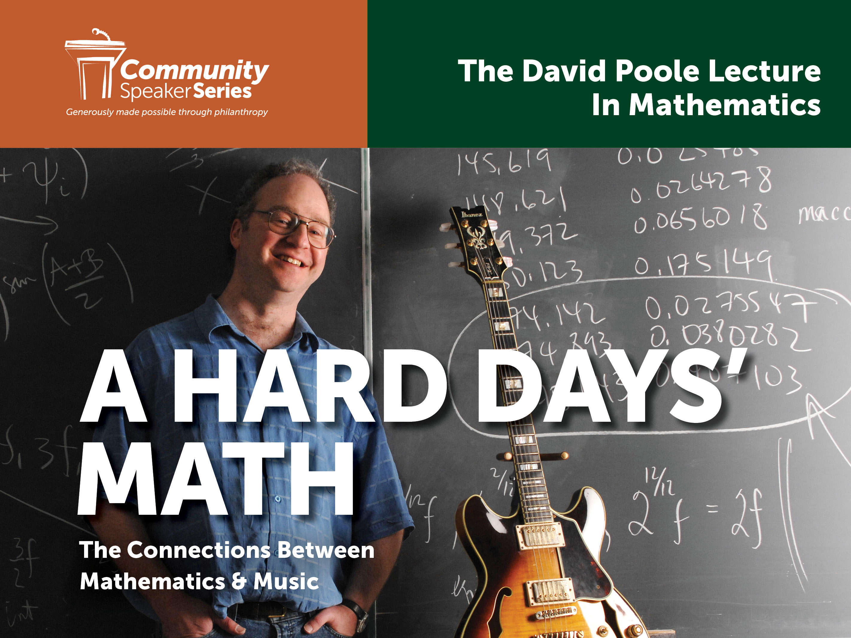 A Hard Days' Math: The Connection Between Mathematics & Music
