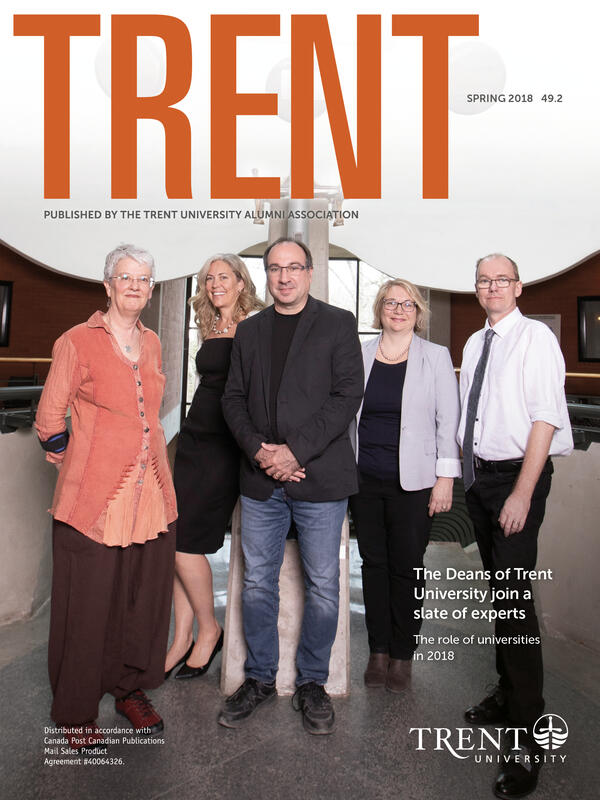 Trent University deans in a group