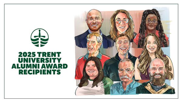 Illustration of Alumni Award Recipients