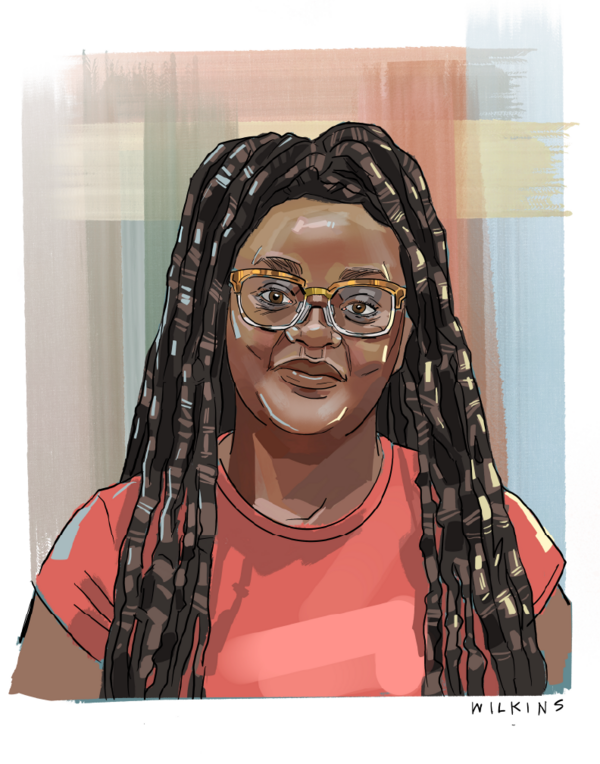 Illustration of Alumni Award Recipient