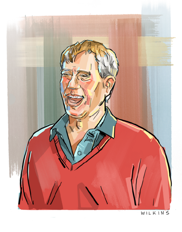 Illustration of Alumni Award Recipient