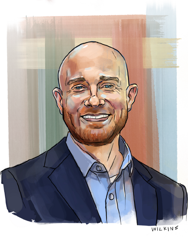Illustration of Alumni Award Recipient