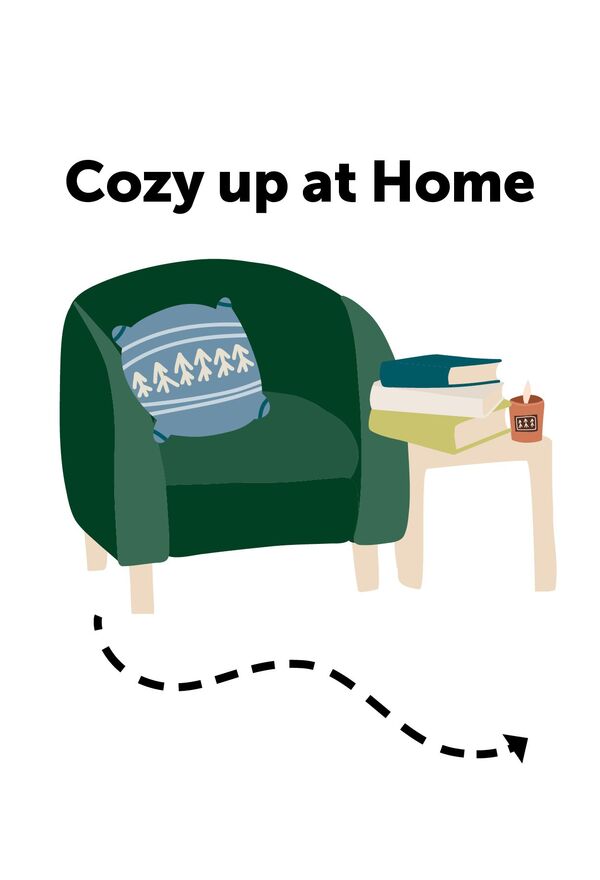 Graphic of an upholstered chair