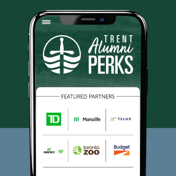 Alumni Perks App interface